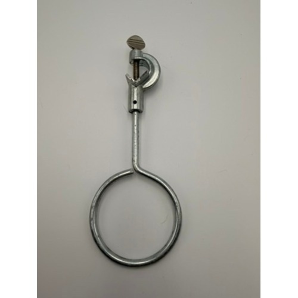 Support Ring Lab Clamp Silver Excellent Chrome Steel Chemistry Tool